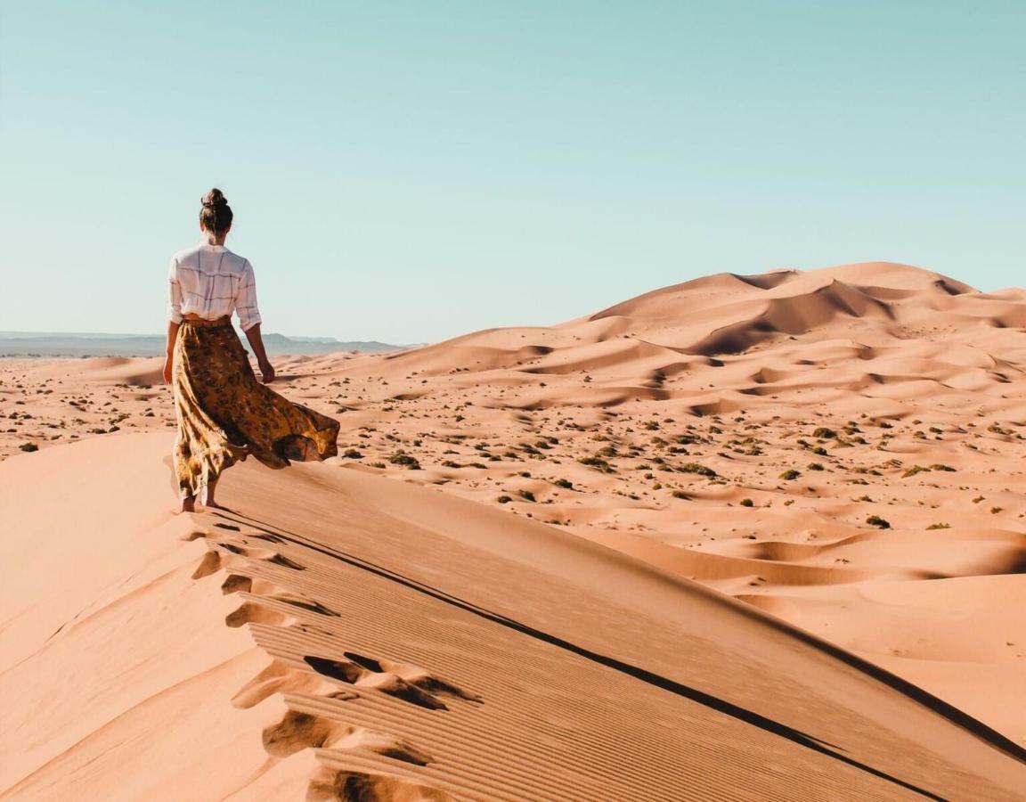 Authentic Desert Luxury Camp Merzouga Exterior photo